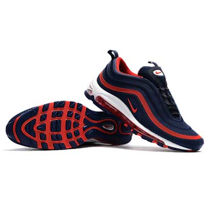 navy blue and red nike air max