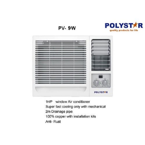 Polystar 1hp Window Air Conditioner Pv 9w 1269