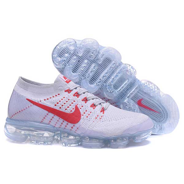 nike vapormax red and white
