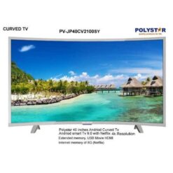 Polystar 40" Curved Smart Android Tv - Pv-jp40cv2100sy
