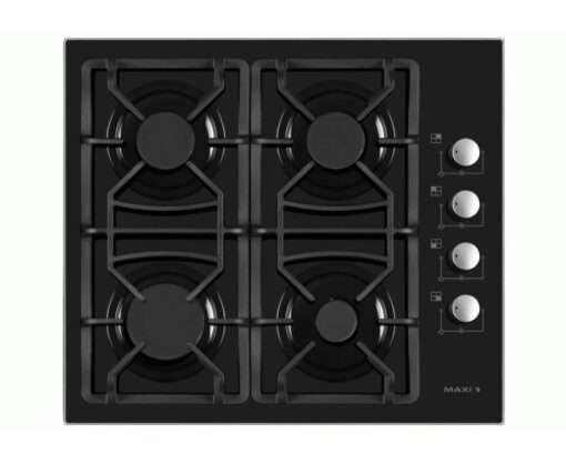 Maxi Table Top Gas Cooker 60*60 T-840 4B Black