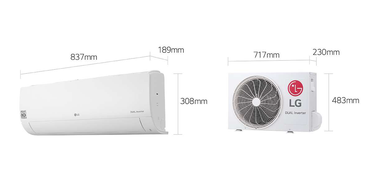  LG Air conditioner GENCOOL-C 1.5HP Smart Inverter