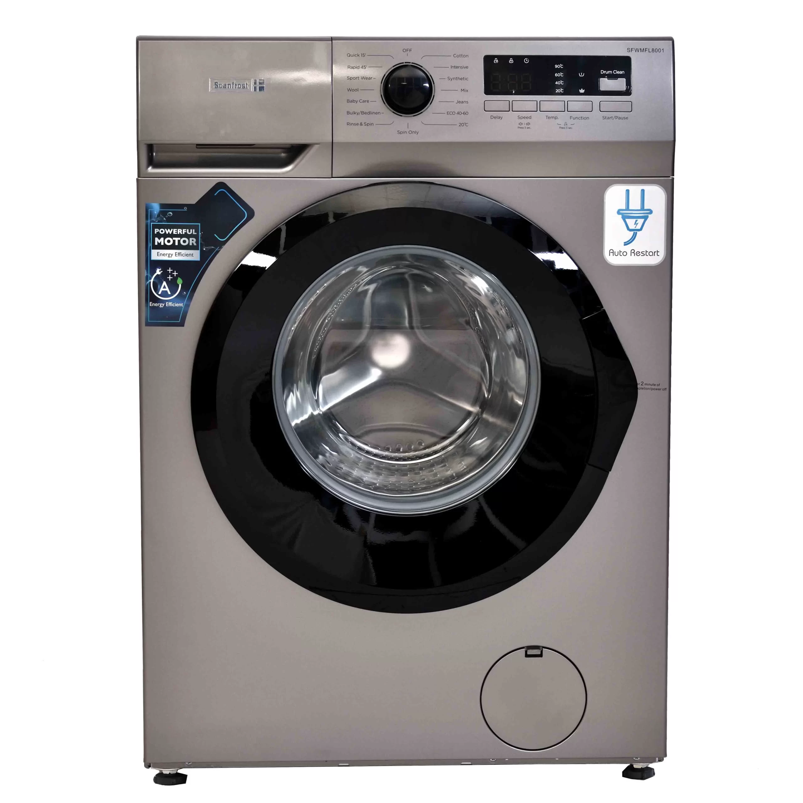 8kg scanfrost washing machine