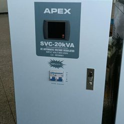 Apex 20kva Servo Single Phase Central Stabilizer 80v-250v